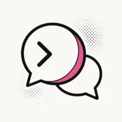 ChatGPT 工具插画：对话气泡与指令提示符